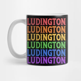 LUDINGTON COLORFUL CITY Mug